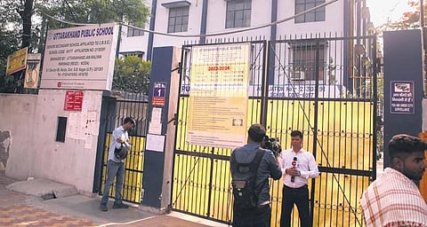 School sealed by Noida Authority over dues pending against land allotment 