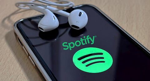 Spotify. (Photo | Express)