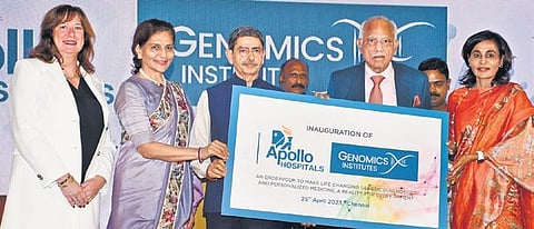 Governor RN Ravi launched Apollo Genomics Institute on Tuesday | ASHWIN PRASATH