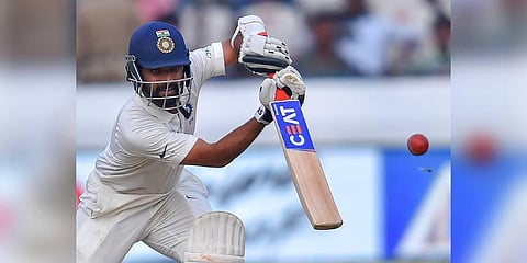 A file photo of former Indian vice captain Ajinkya Rahane. (Photo | PTI)