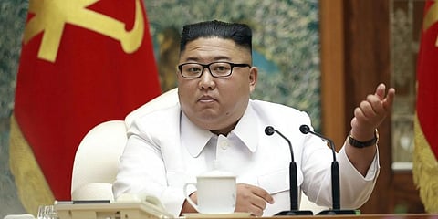 A file photo of North Korean leader Kim Jong Un, used for representative purposes only. (Photo | AP)