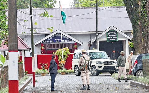 Dibrugarh Central Jail is spread over 15.54 acres of land. Far east and south of the prision lies Arunachal Pradesh | Express