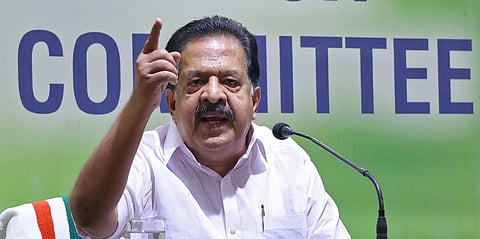 Senior Congress leader Ramesh Chennithala. (Photo | B P Deepu, EPS)