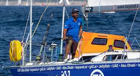 Former Indian naval officer Abhilash Tomy