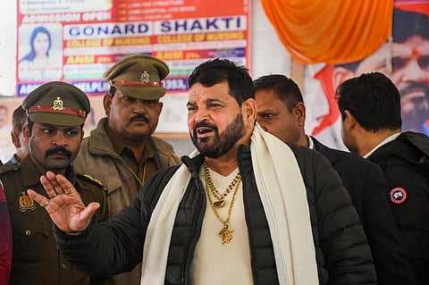 WFI President and BJP MP Brij Bhushan Sharan Singh. (File Photo | PTI)