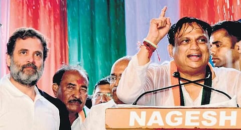 BJP loots money, fails to fulfil promises, says Rahul 