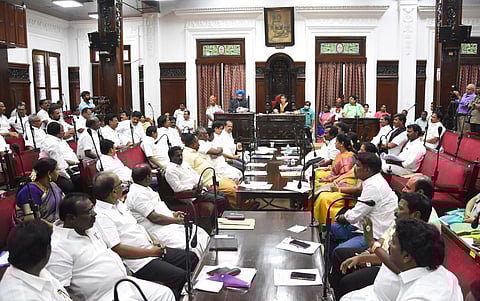 Corporation council meeting was held in Chennai. (Photo | Ashwin Prasath, EPS)