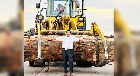 CSM Tech founder Priyadarshi Nanu Pany.(Photo | Twitter)