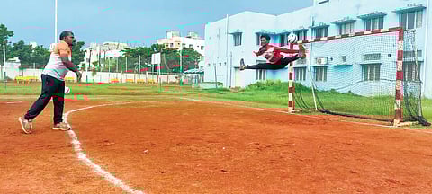 Persistence enables young sportsman realise his goal to join national handball team