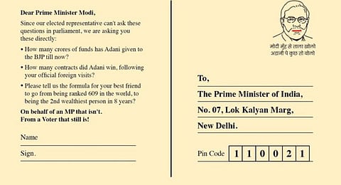 Congress begins postcard movement over RaGa’s disqualification