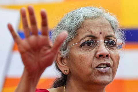 Union Finance Minister and senior BJP leader Nirmala Sitharaman. (Photo | PTI)