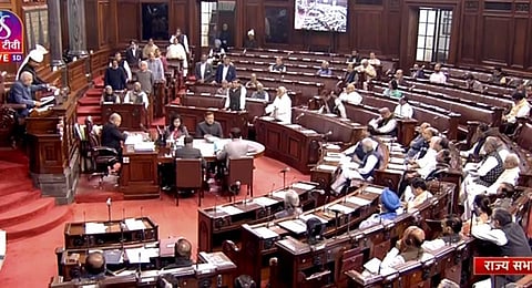 Representational Image: Parliamentarians in the Rajya Sabha. (File Photo | PTI)
