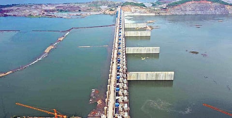 Polavaram project. (File Photo)