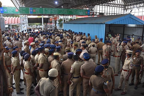 over 4,000 personnel will be deployed for security. (Photo Express)