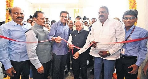 IT Minister KT Rama Rao inaugurates a new branch of Sankara Eye Hospital in Rajendranagar on Friday | Express