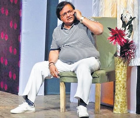 Bedi in a still from the play Wrong Number. (Photo | Express)