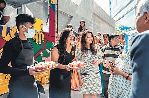 Pride Café is a moving food joint, a food truck venture, run by members of the LGBTQIA+ community.