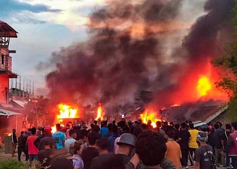 Violence in Manipur. (File Photo | PTI)