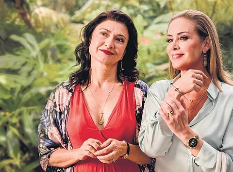 The lives of these two women get intertwined in the Spanish film, 'Mother’s Day is Cancelled', starring Anette Michel and Leticia Huijara.