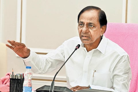 Chief Minister K Chandrasekhar Rao.