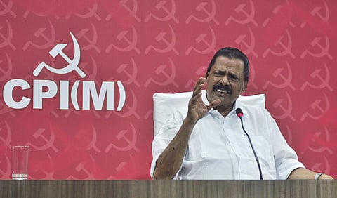 CPM state secretary MV Govindan. 