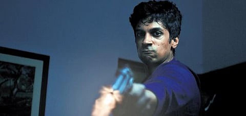 A scene from the movie 'Popcity'