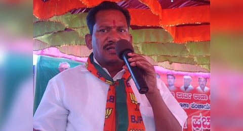 BJP MLA Prabhu Chauhan. (Photo | Twitter)