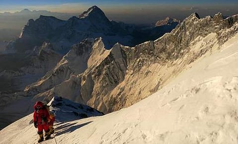 Image of Mt Everest used for representational purpose. (Photo | AFP)