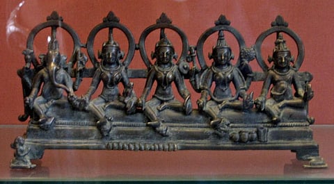 Literally translated as divine mothers, Matrikas refer to a group of mother goddesses depicted together. (Photo | Wikimedia Commons)