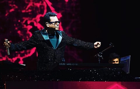 Celebrated composer AR Rahman said he had a 'Rockstar moment' after he performed for the audience in Pune city. (Photo | AR Rahman Instagram)