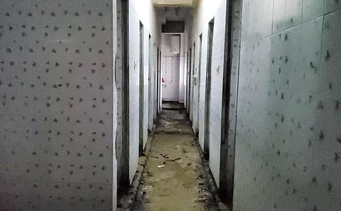 Recently, the Department of Obstetrics and Gynaecology building of Dharmapuri Medical College Hospital was closed for renovation.