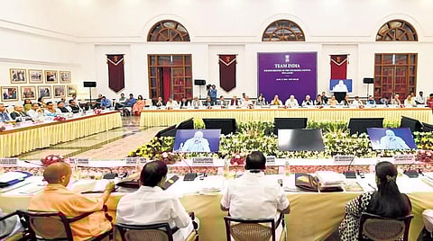 The PM chairs the governing council meeting of NITI Aayog | file photo