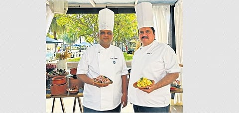 Chefs Satya and Kailash