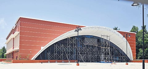 Convention centre opposite to the Veli tourist village | Vincent Pulickal