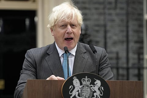 Former British Prime Minister Boris Johnson (File Photo | AP)