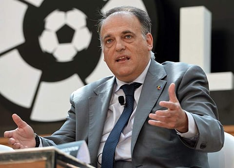 Javier Tebas, president of La Liga.(File  | AFP)