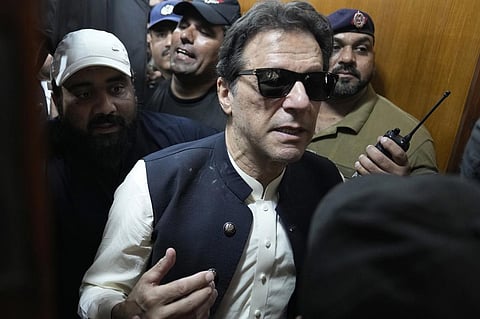 Former Pakistani Prime Minister Imran Khan. (Photo | AP)