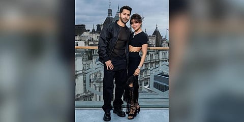 Actors Varun Dhawan and Samantha Ruth Prabhu. (Photo |Instagram)