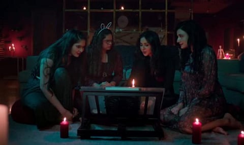 A scene from the film 'Boo'