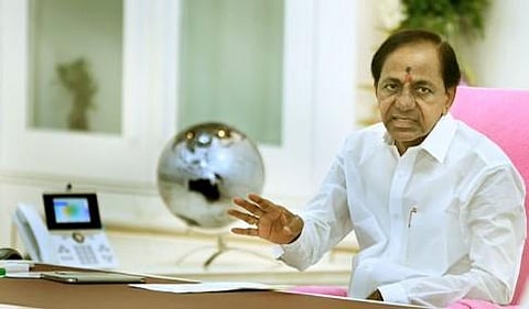 Telangana Chief Minister K Chandrasekhar Rao