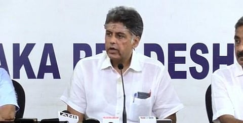Senior Congress leader Manish Tewari (Photo | Twitter)