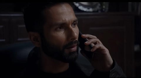 Shahid Kapoor in 'Bloody Daddy' (Photo | YouTube)