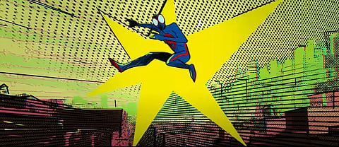 A YouTube screengrab from the trailer of  'Spider-Man: Across the Spider-Verse'.