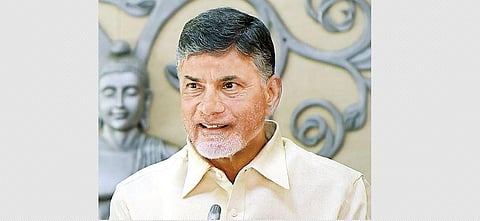 TDP supremo and Leader of Opposition N Chandrababu Naidu
