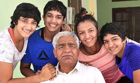 Dronacharya award-winning coach Mahavir Singh Phogat. (Photo | Geeta Phogat Instagram)