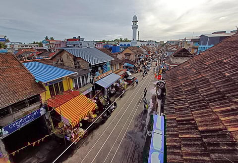 The Chalai market in Thiruvananthapuram. (Photo | B P Deepu, EPS)