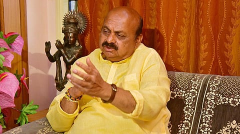 Chief Minister Basavaraj. (Photo| Express)