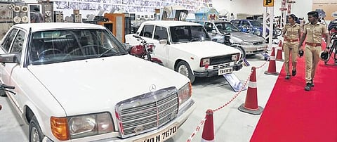 The museum houses up to 40 vintage cars, old-fashioned bikes from the 1910s to the 2000s and other antique film equipment | Sri Loganathan Velmurugan