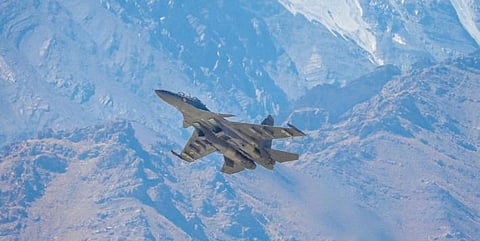 A Sukhoi Su-30MKI. ( Photo | PTI)