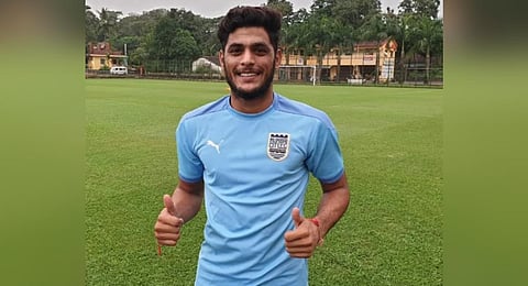 Mumbai City FC defender Mehtab Singh . (Photo | ISL Twitter)
